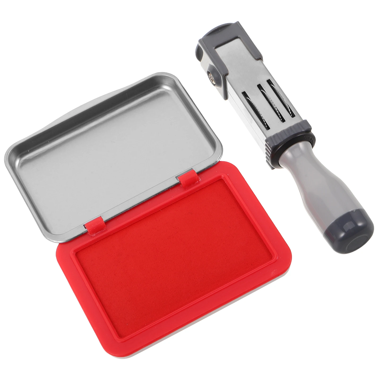 1Set Self Inking Date Stamper Clear Imprint Heavy Duty Office Stamp Tool Portable Business Date Marker for Files Certificates