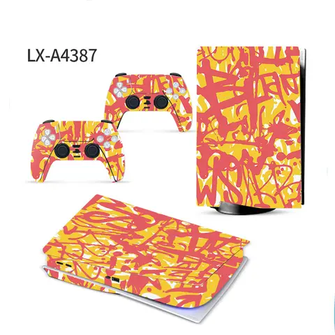Helkropps vinyl cool dekalskydd reptåligt dekalskydd för PS5 Disc digitalkonsol och handkontroller 10 best sales PS5 Digital Skin - №5