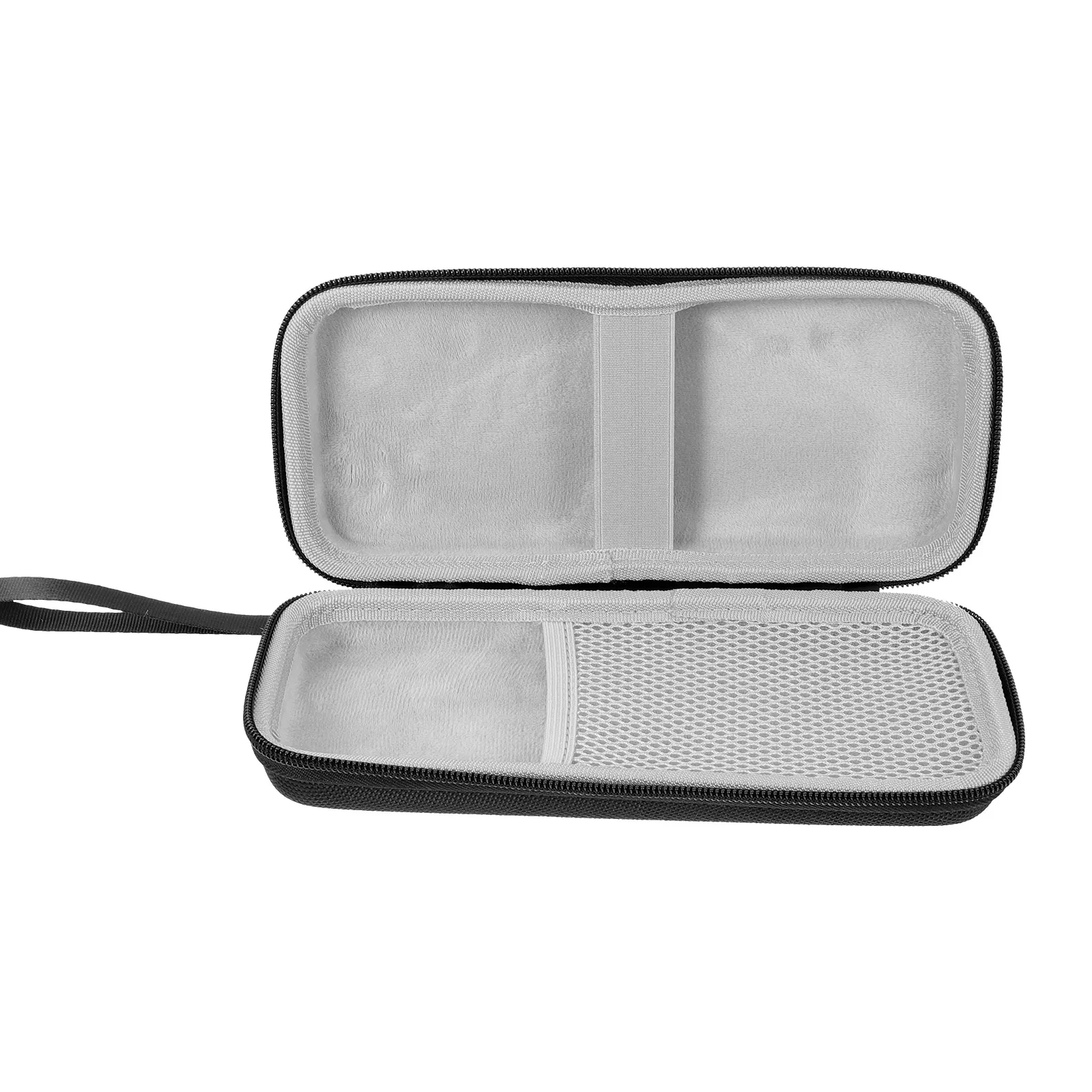 

Blood Glucose Meter Storage Bag Large Grey Portable EVA Nylon Case for Travel Home Use Diabetic Supplies Pouch Shock