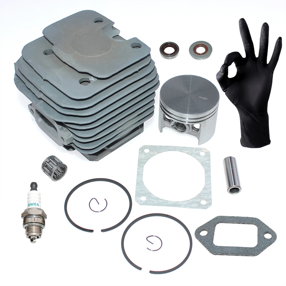 Imagem -04 - Kit de Pistão do Cilindro para Stihl 038 038av 038m 038mw 038mr Ms380 Ms380n Ms380z 1119 020 1201 1119 020 1202