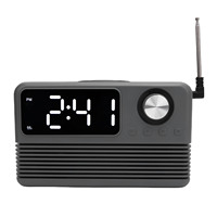 Digital Clock with Radio 15W Fast Wireless  with Bluetooth Speaker Digital Clock FM Radio for Home Decoration Bedroom