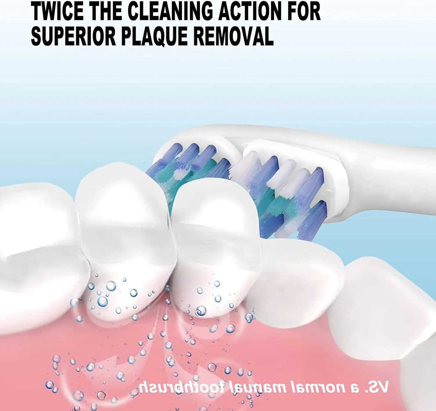 Cabezales de repuesto para cepillo de dientes eléctrico Oral-B Dual Clean, para Oralb Pro, 1000,8000,9000, adultos, niños, vitalidad y más, 4/8 Uds.