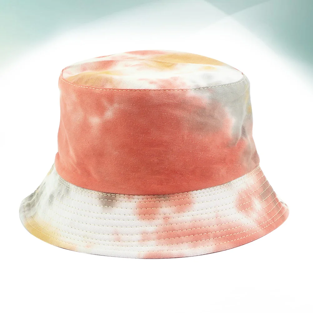 

Colorful Fisherman Hat Bucket Sun Hat Wide Brim Outdoor Lovers Durable Cotton UV Protection Hiking Camping Fishing Vacation