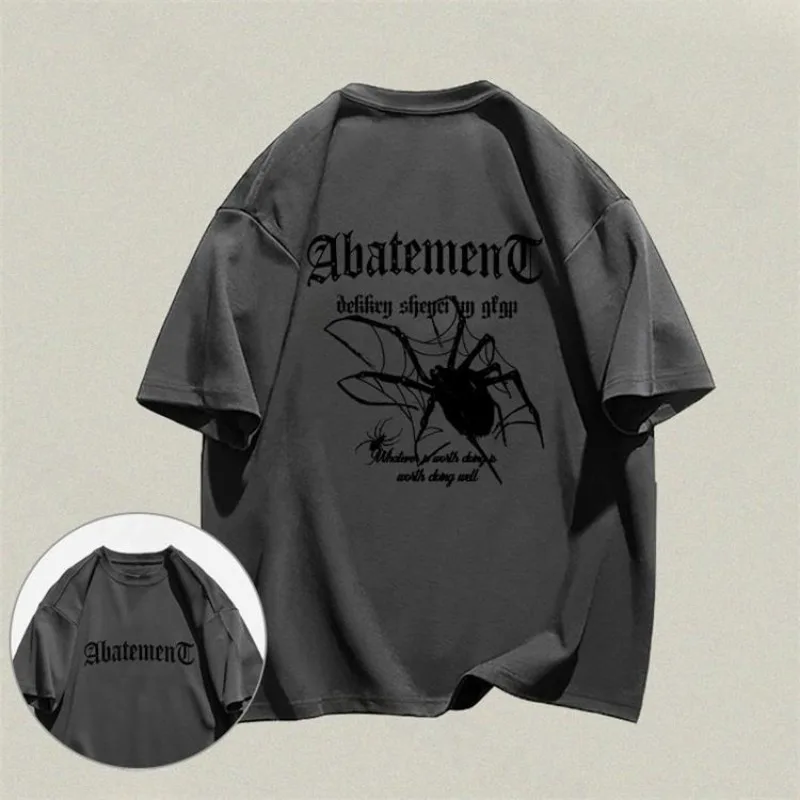 تصميم الشارع الجديد لخريف مارفل هو تي شيرت رجالي فضفاض بأكمام قصيرة مصنوع من القطن الخالص بنسبة 100% #2