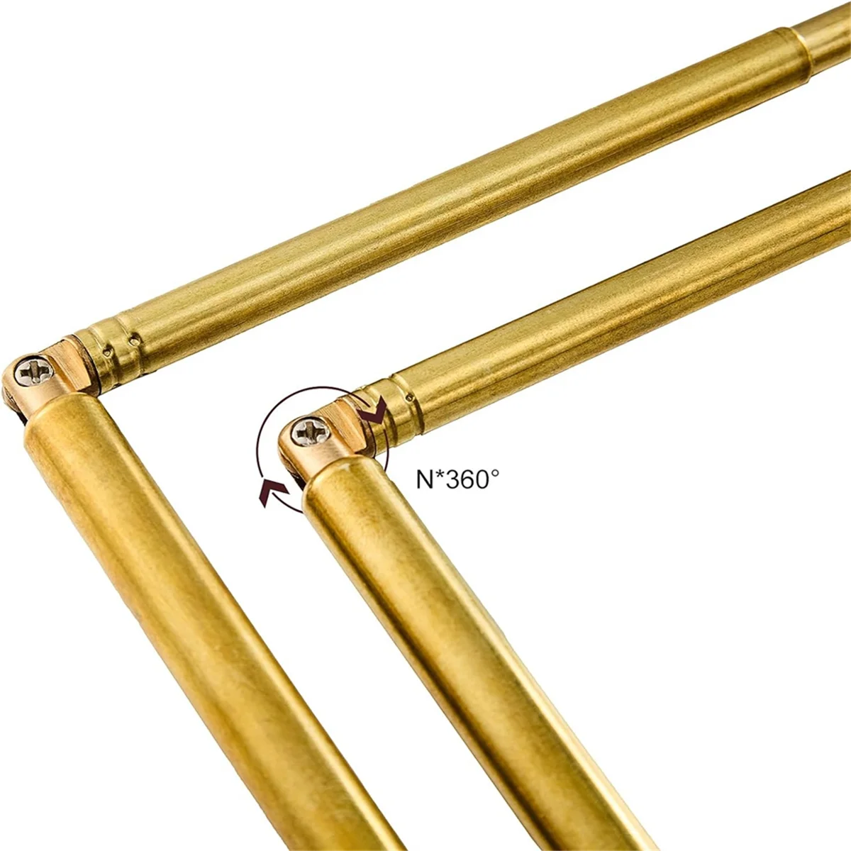 3 Pcs Divining Rods Copper and Dowsing Pendulum, 2 Retractable Paranormal Divining Rods and 1 Pendulum Pendant Gold