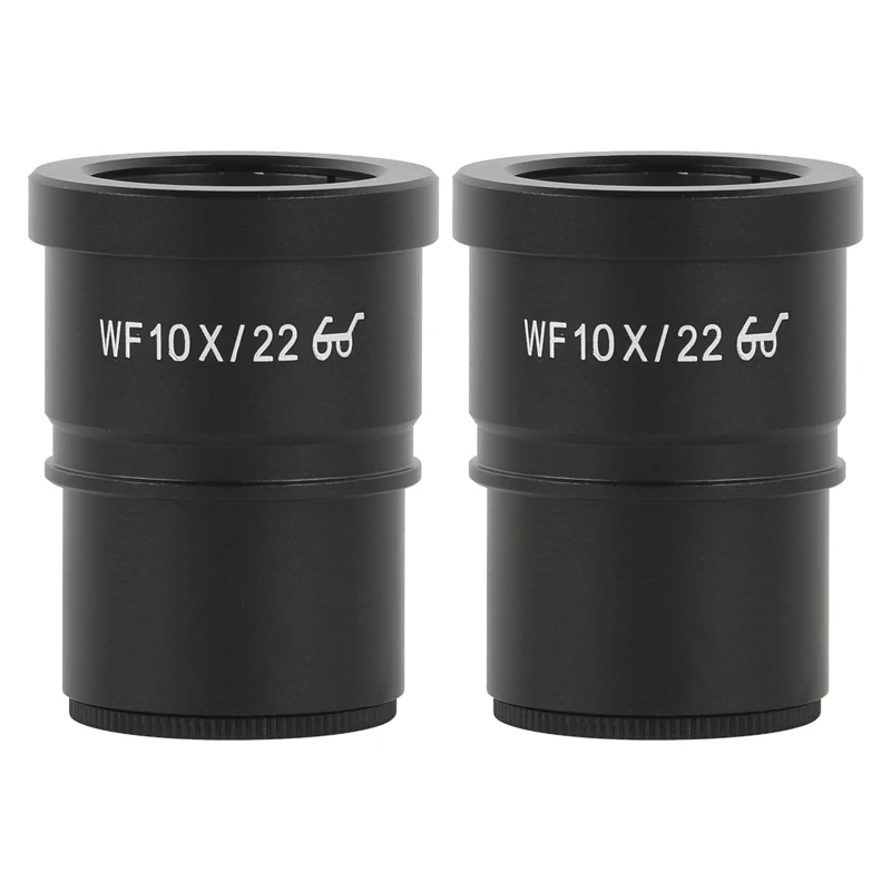 10X 20X A pair 2pcs WF5X WF10X WF15X WF20X WF30X High Eye-Point Wide Field 30mm Eyepiece Lens For Stereo Trinocular Microscope