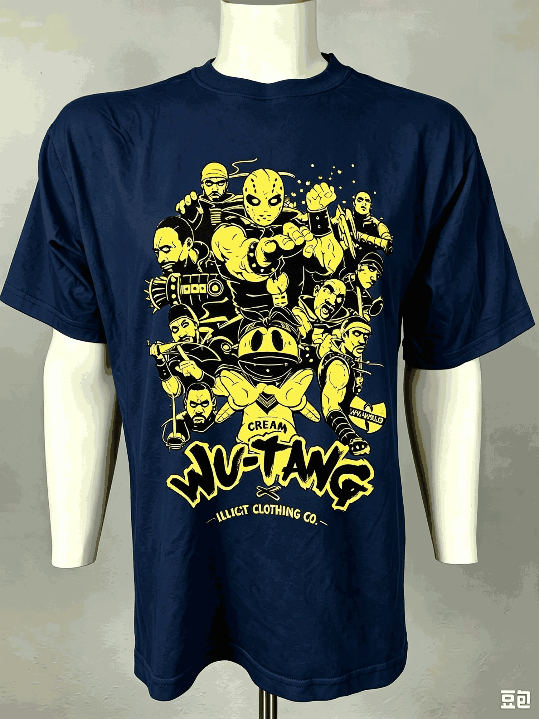 Wu.Tang.Clan Print T-shirts for Men Women Fashion Hip Hop Oversized Unisex Streetwear Trendy Cotton Vintage Loose high quality