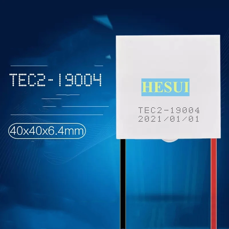 TEC2-19004 Double-layer semiconductor cooling sheet large temperature difference 12V 40*40*6.4mm