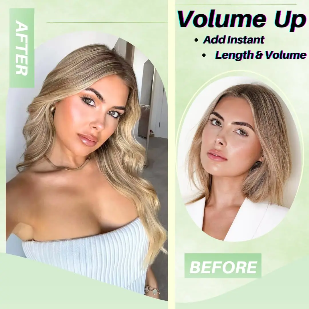 شريط Kercsityn في وصلات الشعر، شريط شعر بشري غير مرئي بدون خياطة في وصلات الشعر للنساء