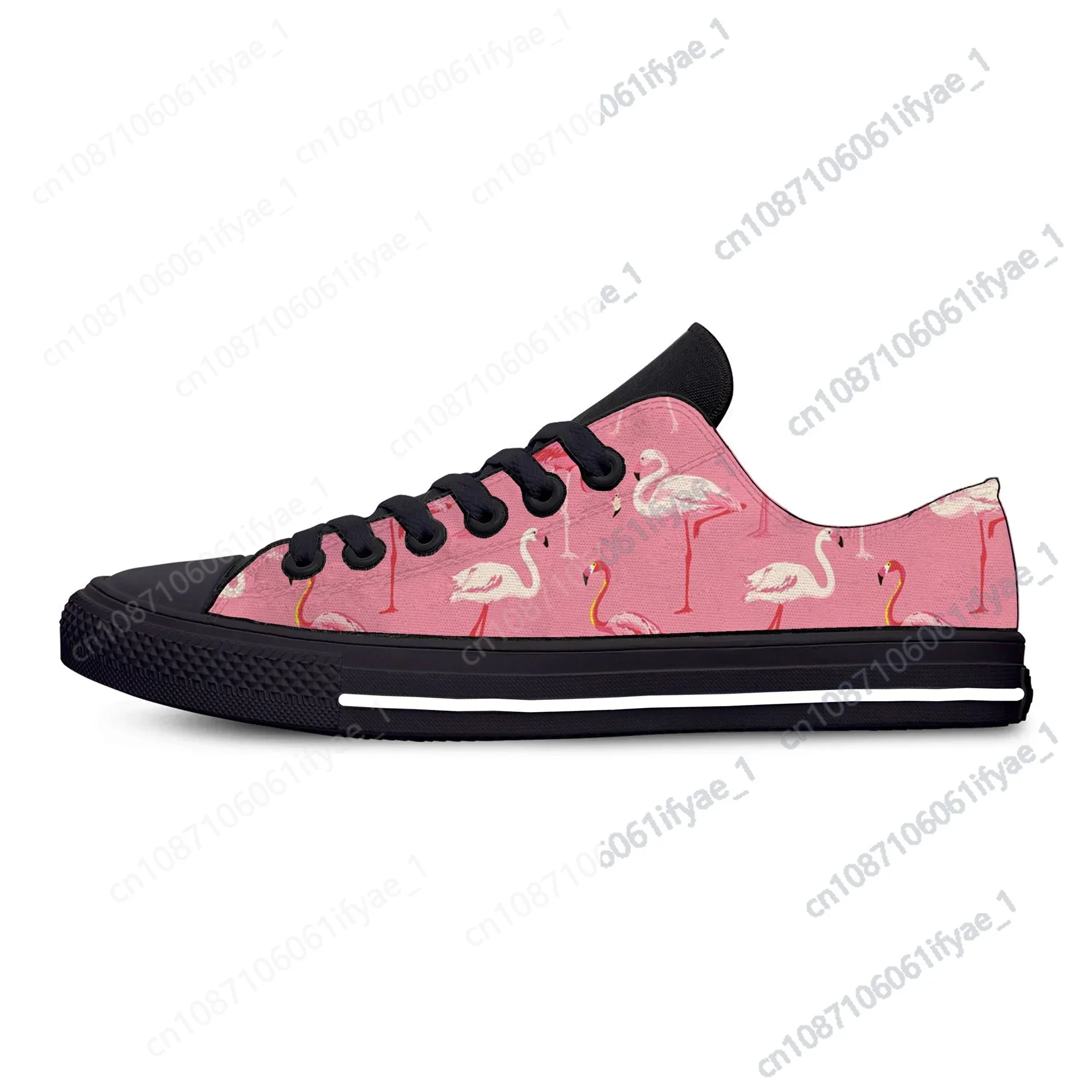 

Hot Cool Animal Flamingo Fashion Man Woman Latest Sneakers Classic Canvas Shoes High Quality Low Top Classic Board Shoes