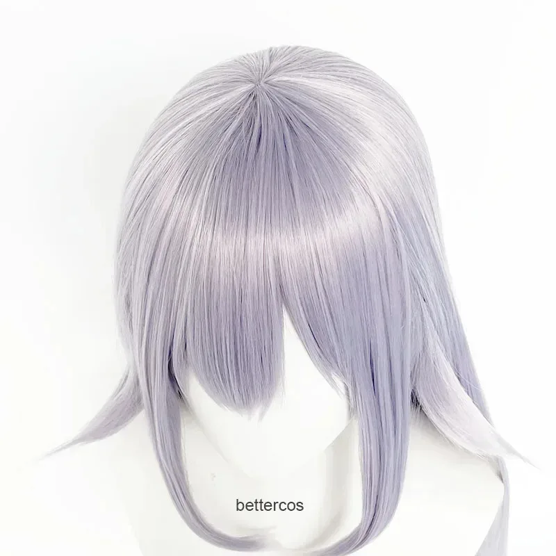 Парик для косплея Booette King Boo, длинные серебристые фиолетовые парики Mario Bowsette, блондинка, термостойкие синтетические волосы, парики для косплея fx445sd