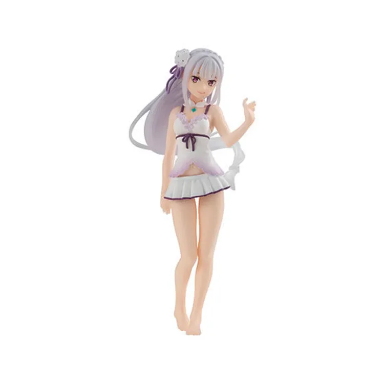 BANDAI RE: ZERO - Starting Life in Another World Action Figures Model  Emily Gashapon Official Genuine Character Model