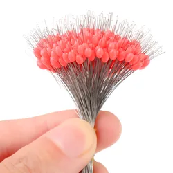 300pcs/lot Silicone Space Bean Stopper Professional Fishing Float Anti-Strand Fishing Line Stopper Fishing Bobber Float