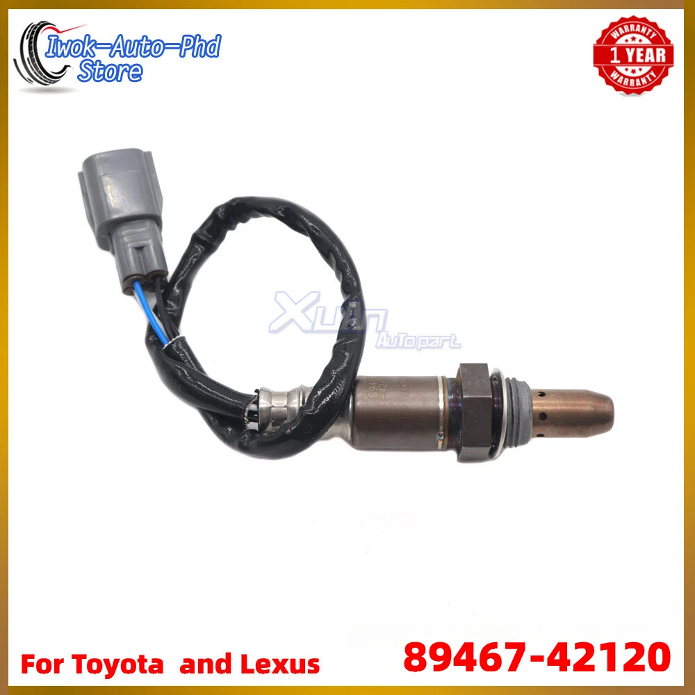 

Air Fuel Ratio Lambda O2 Oxygen Sensor 89467-42120 for Toyota RAV4 06-12 2.5 Sienna Lexus ES350 RX350 RX450h Upstream Front