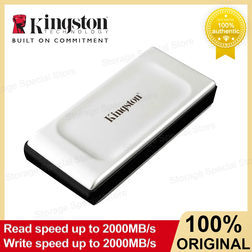 キングストン 外付けSSD XS2000 USB Type-C 3.2 Gen 2x2 高性能