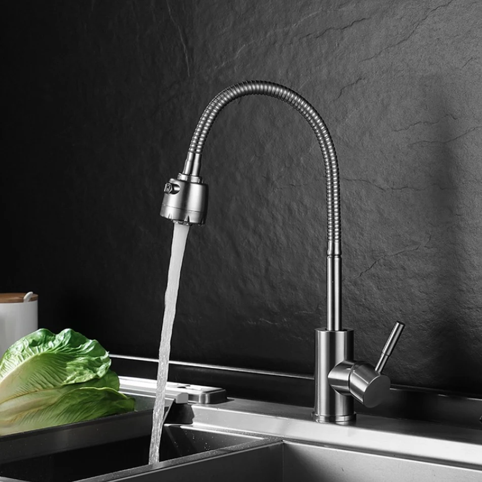 304-stainless-steel-kitchen-faucet-brushed-universal-rotation-sprayer-hot-and-cold-water-mixer-sink-tap-single-handle-faucet