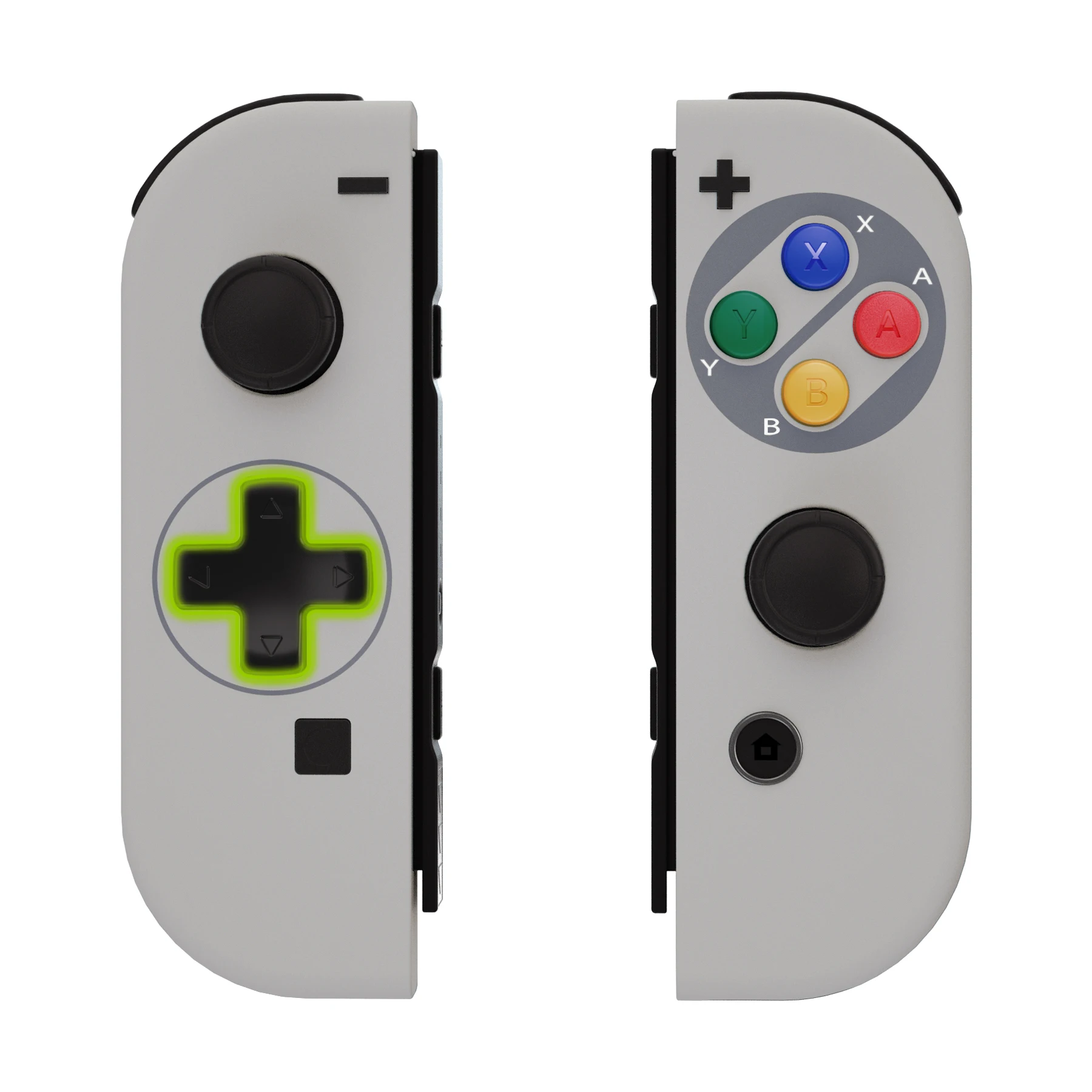 EXtremeRate Zamienna obudowa kontrolera JoyCon Shell Case Pełny zestaw przycisków (wersja D-Pad) do Nintendo Switch JoyCon i OLED — zdjęcie 2