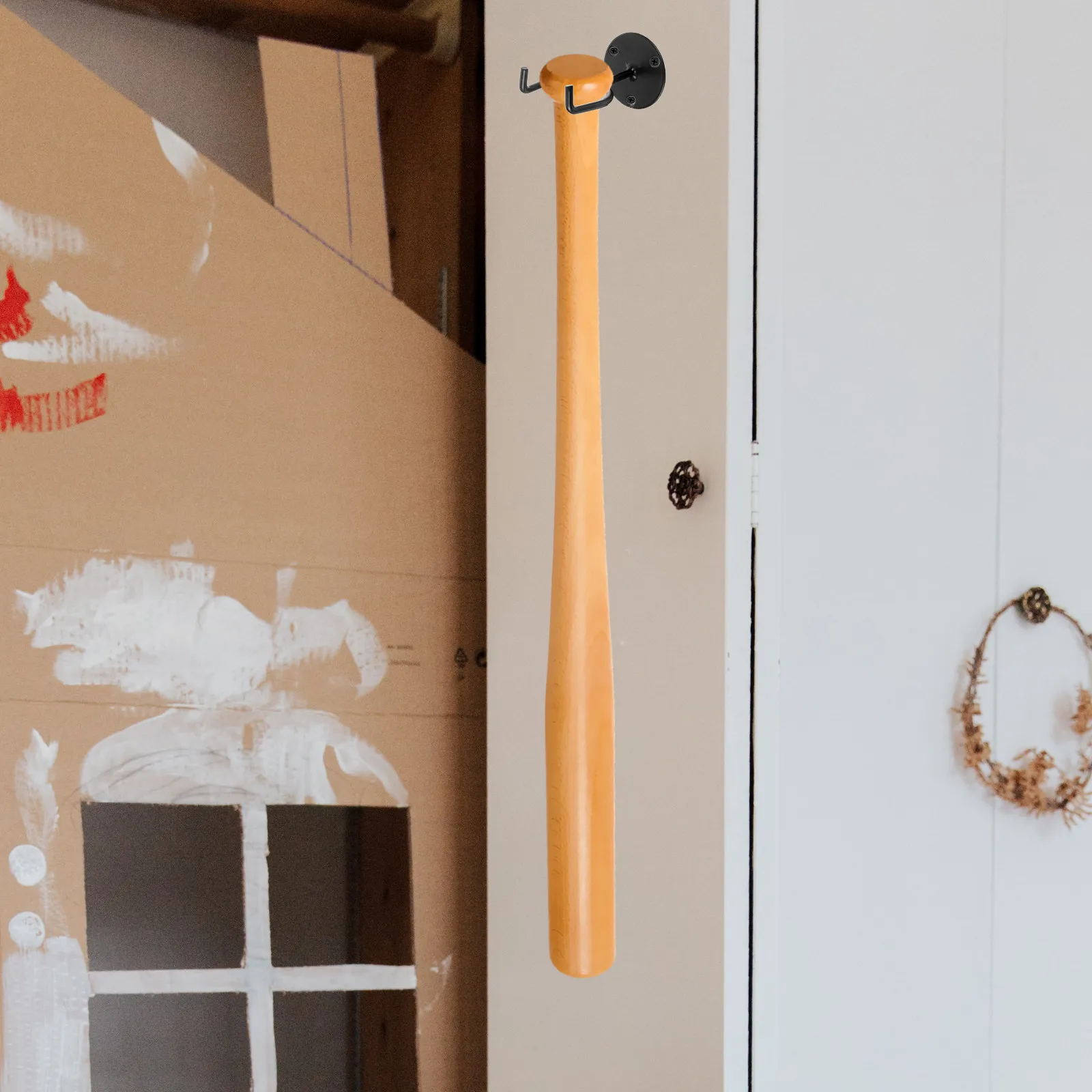 

Настенный держатель для бейсбольных мячей: для демонстрации подписанного мяча, использованного в игре, декоративная компактная металлическая подставка для дома, офиса, гостиной