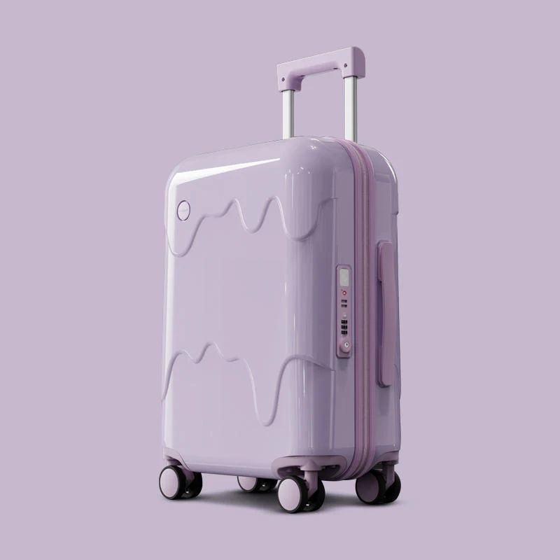 Ice cream Suitcase Universal wheel pull rod box Light boarding student suitcase Travel box 20 \