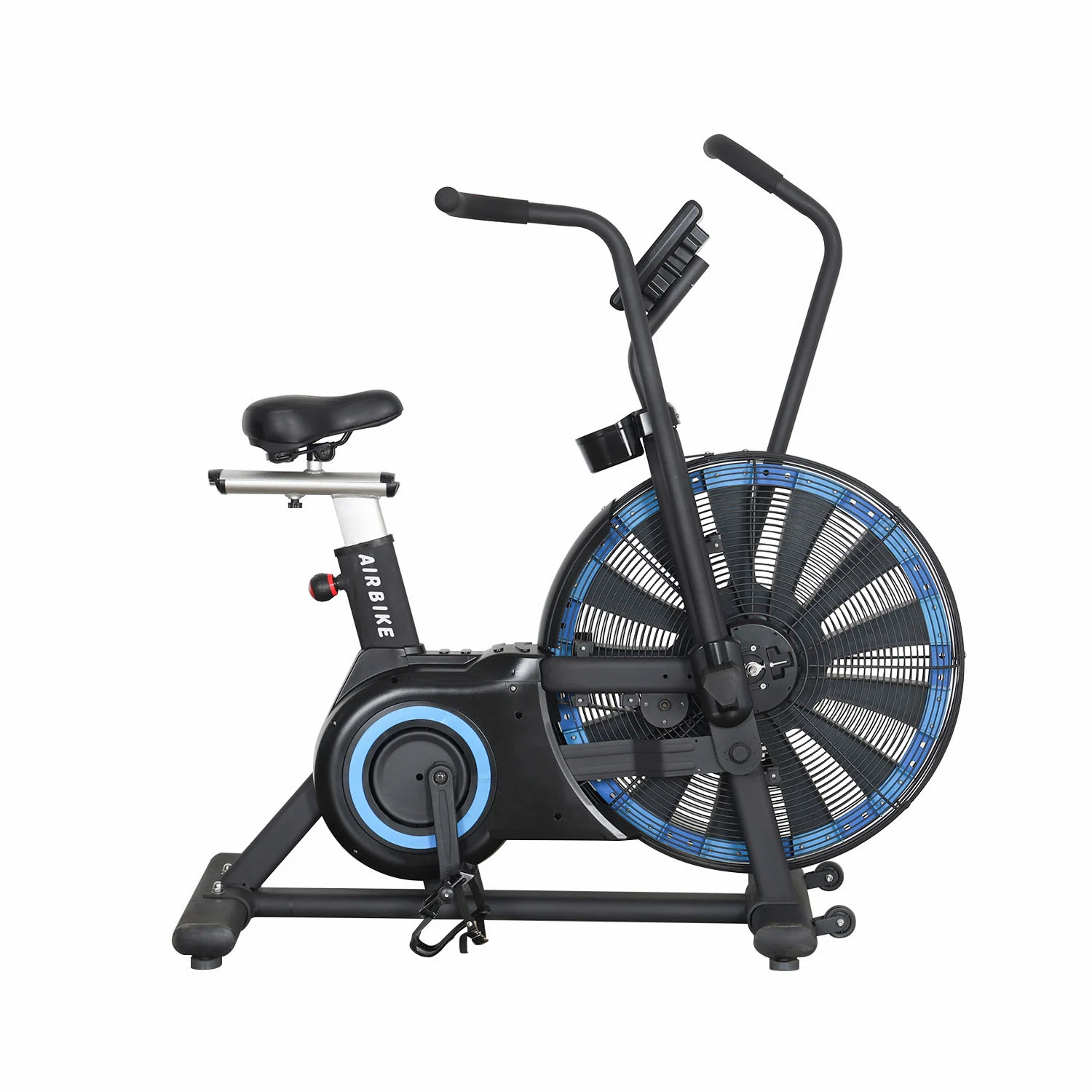 Commercial Fan Bike Indoor Cycling Fitness Equipment Fan-based Resistance Max User Weight 150kg Unisex Yihong Brand Home Gym Use