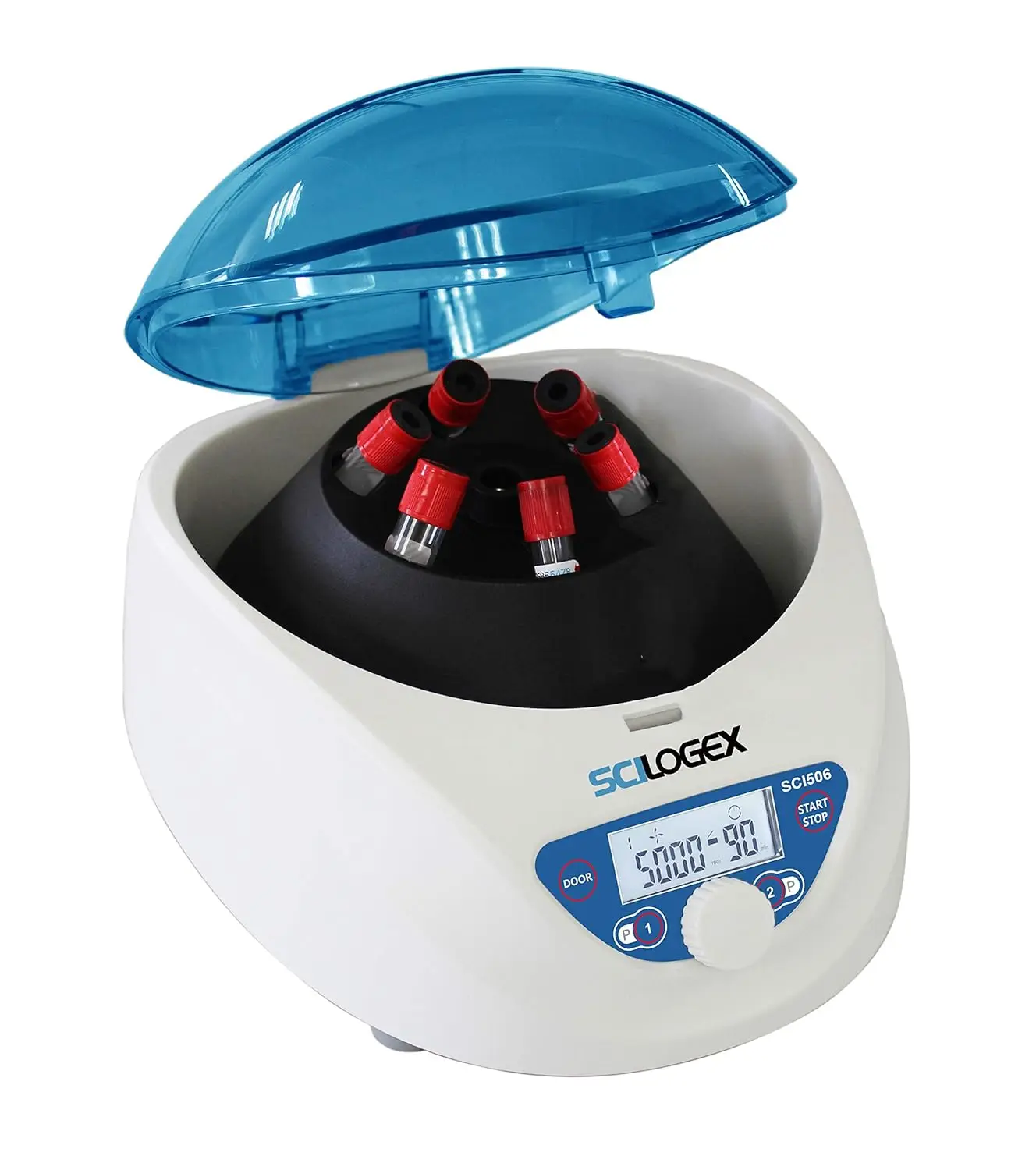 

Holds 6 x 15mL 10mL 7mL 5mL Tubes with Adapter – 300-5000 RPM Benchtop Centrifuge for PRF PRP Processing