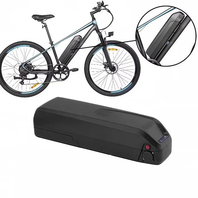 ALX096 Fits Dragon‑Style Electric Bicycle Battery Case 36V‑72V Universal ABS Waterproof With Key Lock For 18650 / 21700