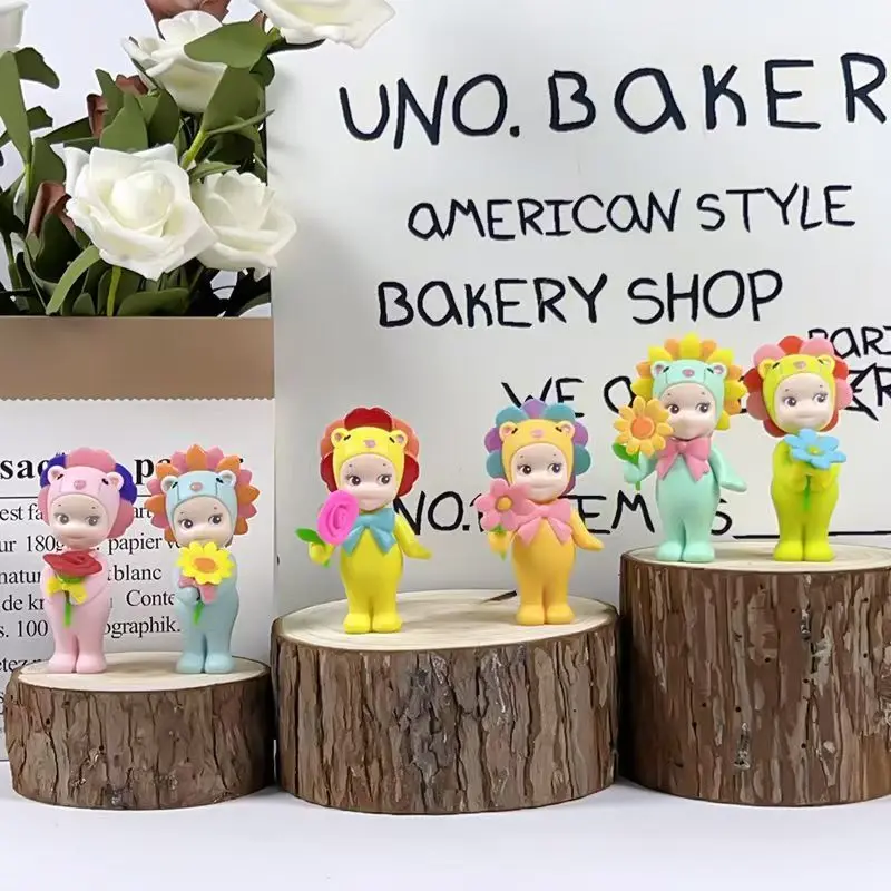 Sunshine Angel Party Angel للأطفال هدية عيد الميلاد وأعياد الميلاد سلسلة هدايا الزهور دمية عصرية لتزيين السيارة صندوق أعمى لطيف #2