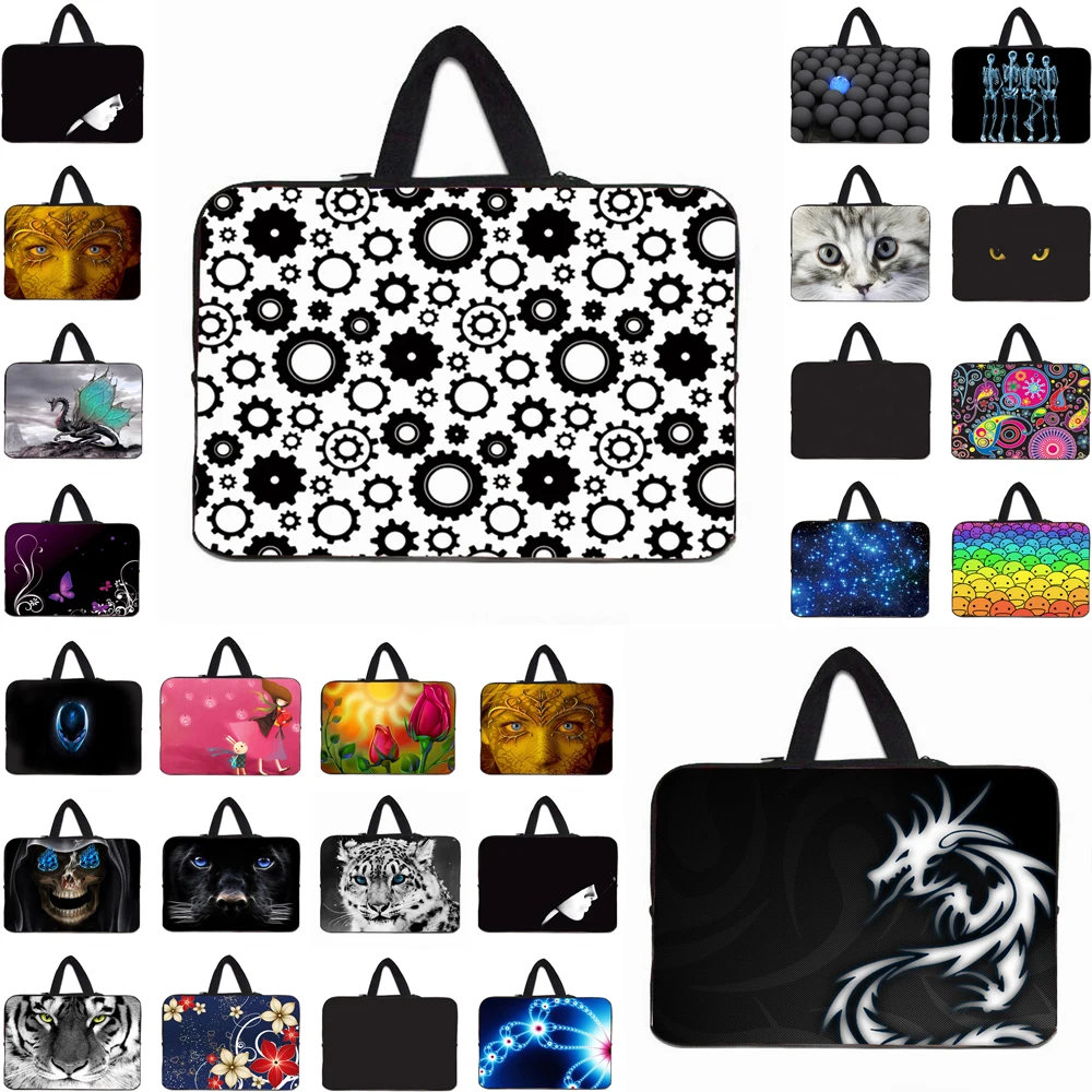 Notebook Bag Neoprene Case Mini PC 10-17 Inch Laptop Cases Funda Bolsas For Macbook Air M4 13 14 15 16 Teclast t65 Max DELL XPS