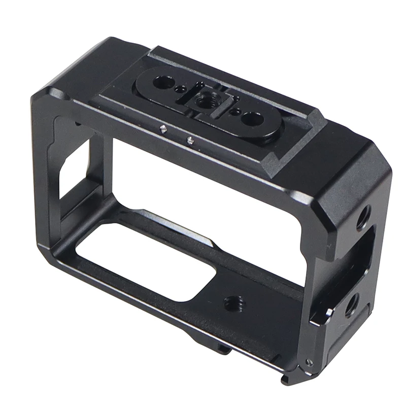 Aluminium-Schutzkäfig Rig 1/4 magnetischer Stativadapter Kaltschuhhalterung für Insta360 One R / RS Action-Kamera, erweiterter Rahmen – Detail 25