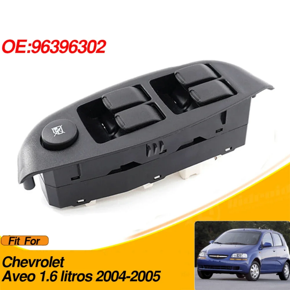 

96396302 Car Front Left Electric Power Window Master Lifter Control Switch Button For Chevrolet Aveo 1.6 litros