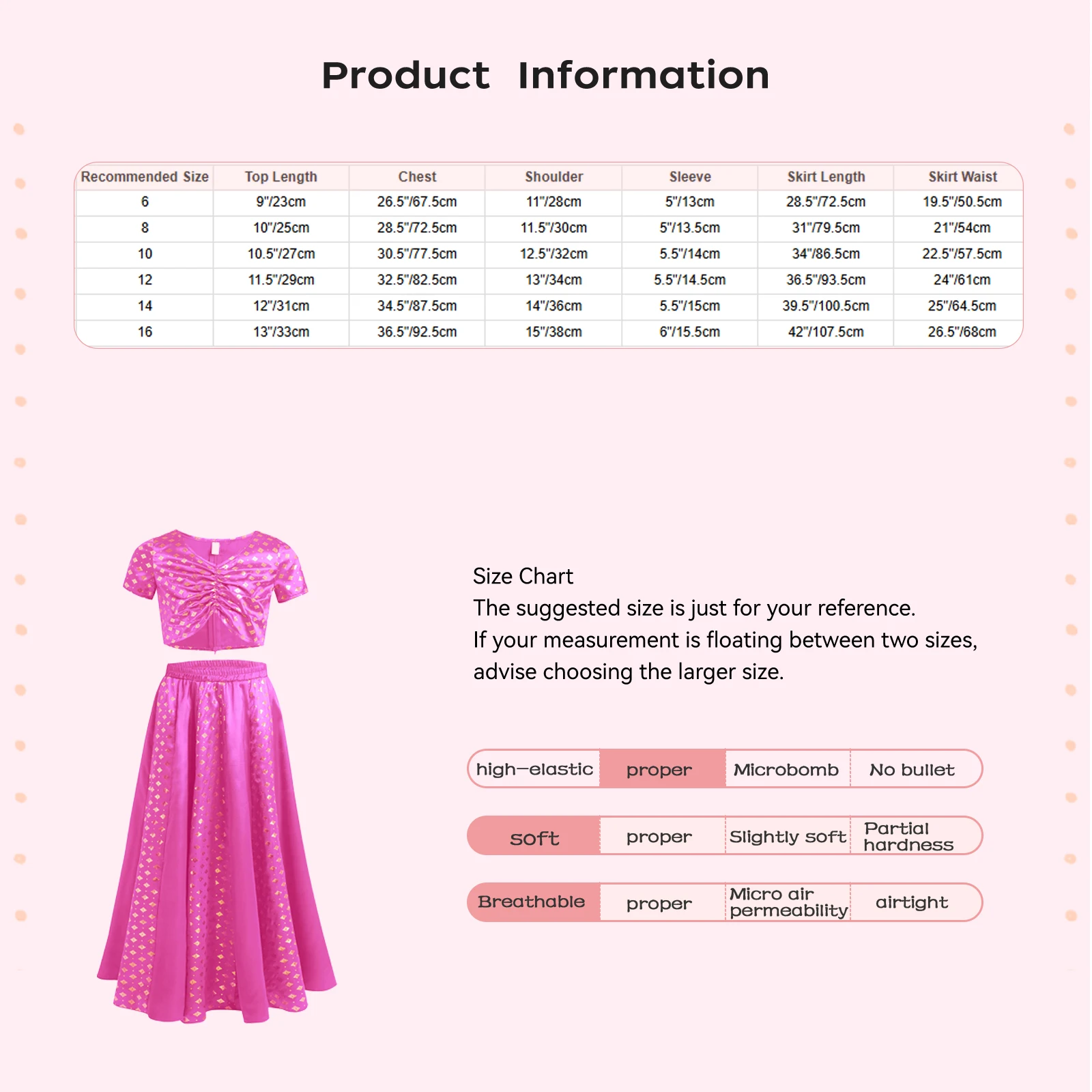 สาวอินเดีย Lehenga Choli ชุดแขนสั้นพิมพ์ลายดอกไม้เมทัลลิคซาติน Crop Top พร้อมกระโปรงสําหรับ Halloween Masquerade Role Play