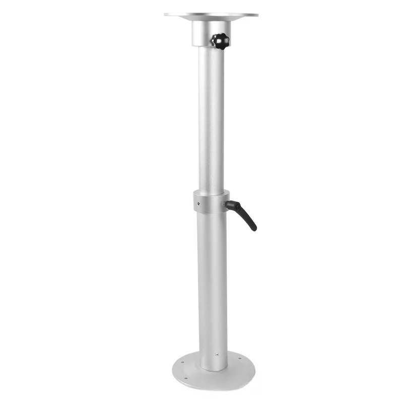 RV Lift Table Leg Aluminum Alloy Rotating Cylindrical Dining Leg Adjustable Support for Camper Caravan Motorhome Modification