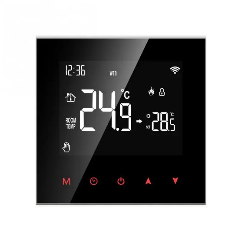 Tuya ZigBee Smart Thermostat Water Heating Temperature Controller With LCD Interface Support Alexa,Google Home,Alice