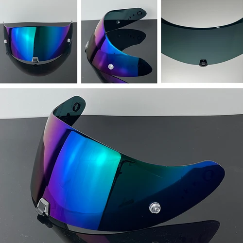 Imagen 2 del producto Lente visera para casco de motocicleta, para KDF-16-1 Scorpion Exo 1400 Carbon, R1 Air EXO 520, protector contra el viento Anti-UV, antiarañazos y a prueba de polvo