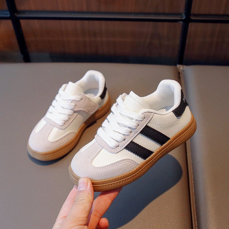 طفل رضيع الترفيه أحذية رياضية 2025 ربيع الخريف الفتيان أحذية رسمية عادية لينة سوليد الأطفال أحذية رياضية أطفال أحذية تدريب