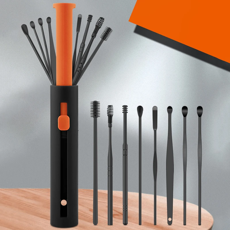 

8 шт./набор, инструменты для удаления ушного воска