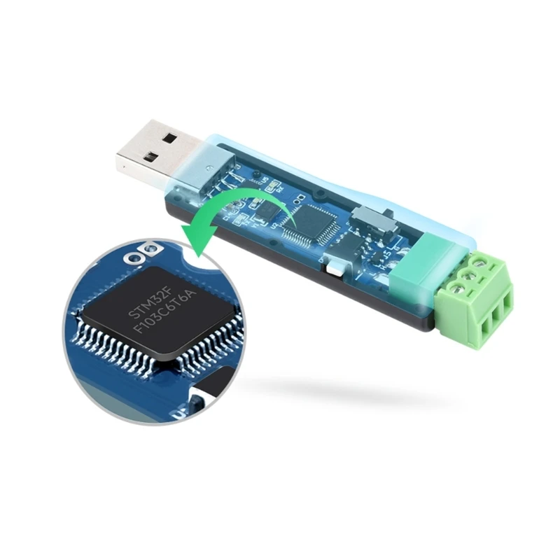 USB to CAN Bus Adapter Fast Speed Data Transfer Interfaces Adapter for Efficient Data Transfer and Communication