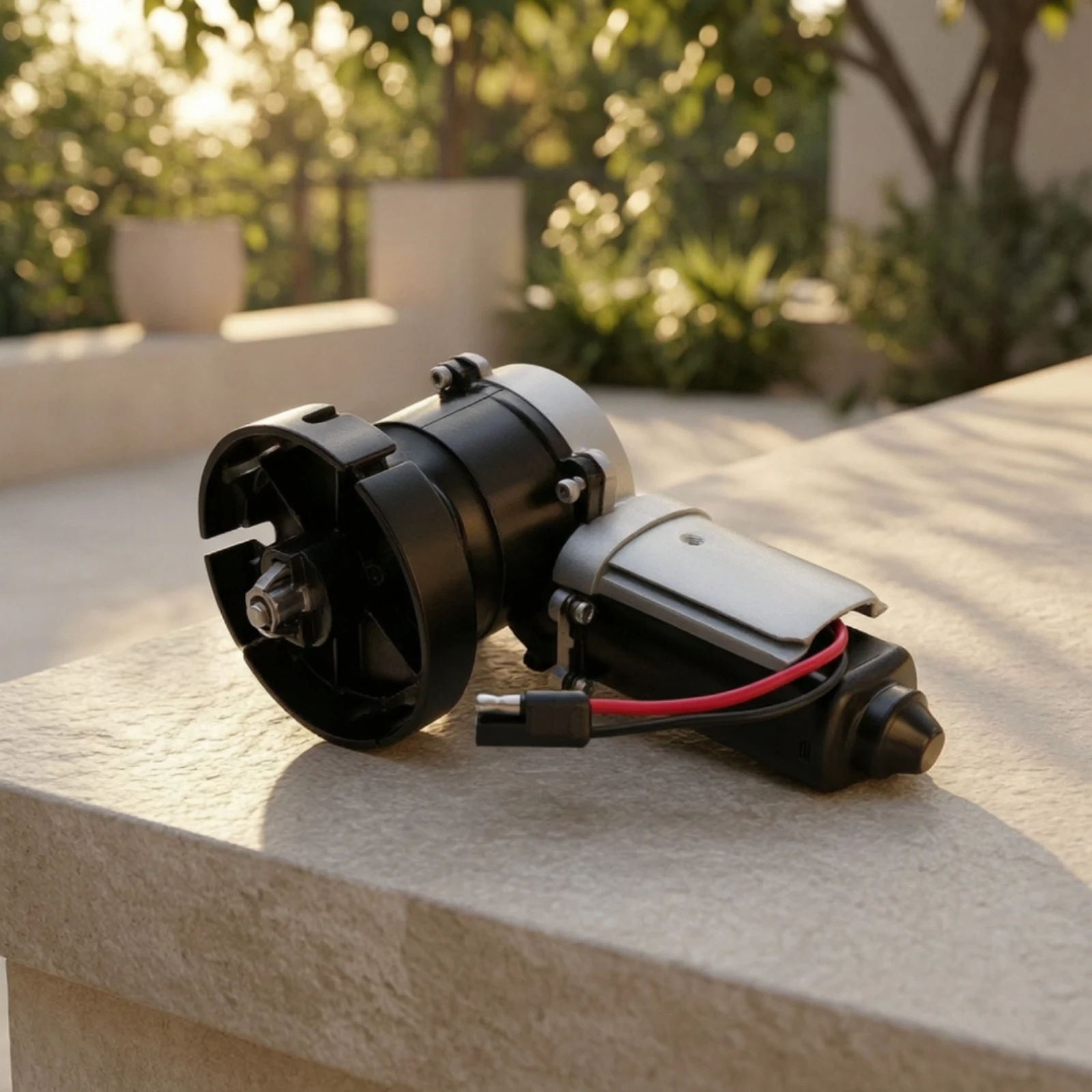 Model 3317084.000U RV Awning Motor OEM-Standard RV Awning Motor with Mounting Hardware Long-Lasting Powered