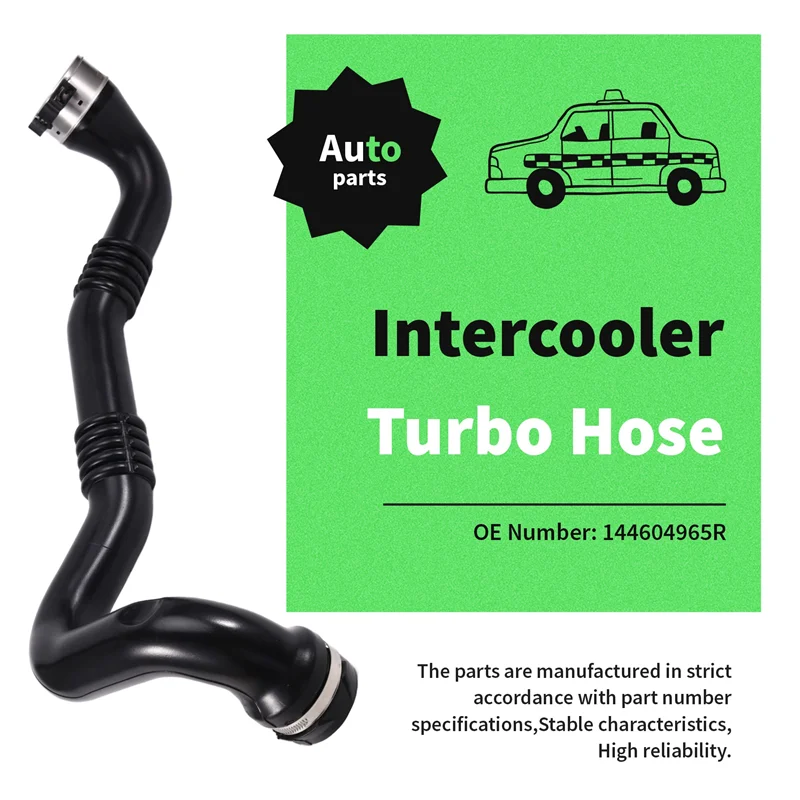 Effizienter Auto-Ladeluftkühler-Turboschlauch 144604965R für Renault Master Mk3 Opel Movano Mk2 B 2.3 Cdti 2010–2016