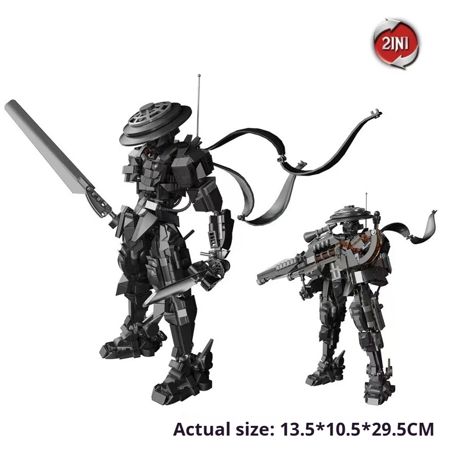 

MOC Snake Eye Swords and Guns Weapons 2 Mecha Model Ornaments Building Blocks Toys Desktop Ornaments Gifts ‌‌Christmas Birthday‌