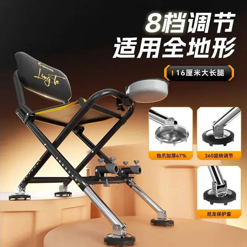 New Portable All-terrain Chairs Beach Foldable Multi-functional Beach Chairs Product Outdoor Furniture Cadeiras De Praia ZYSTY
