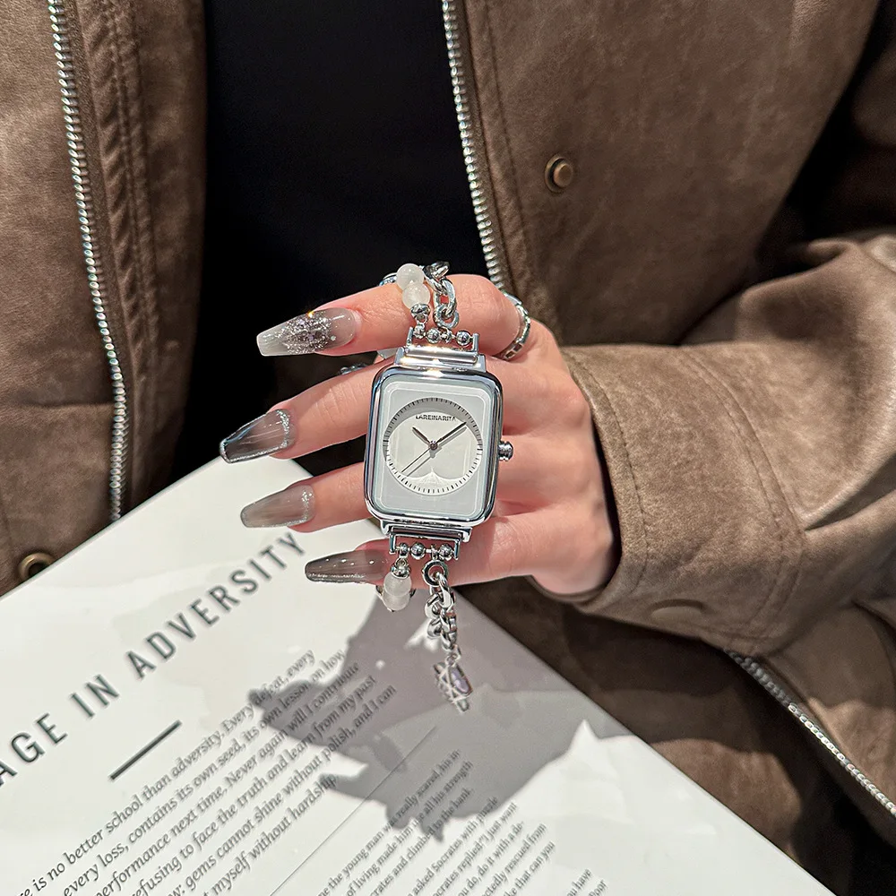 Orologio da polso da donna con strass da lavoro di moda di lusso per orologio da donna al quarzo da donna in acciaio inossidabile