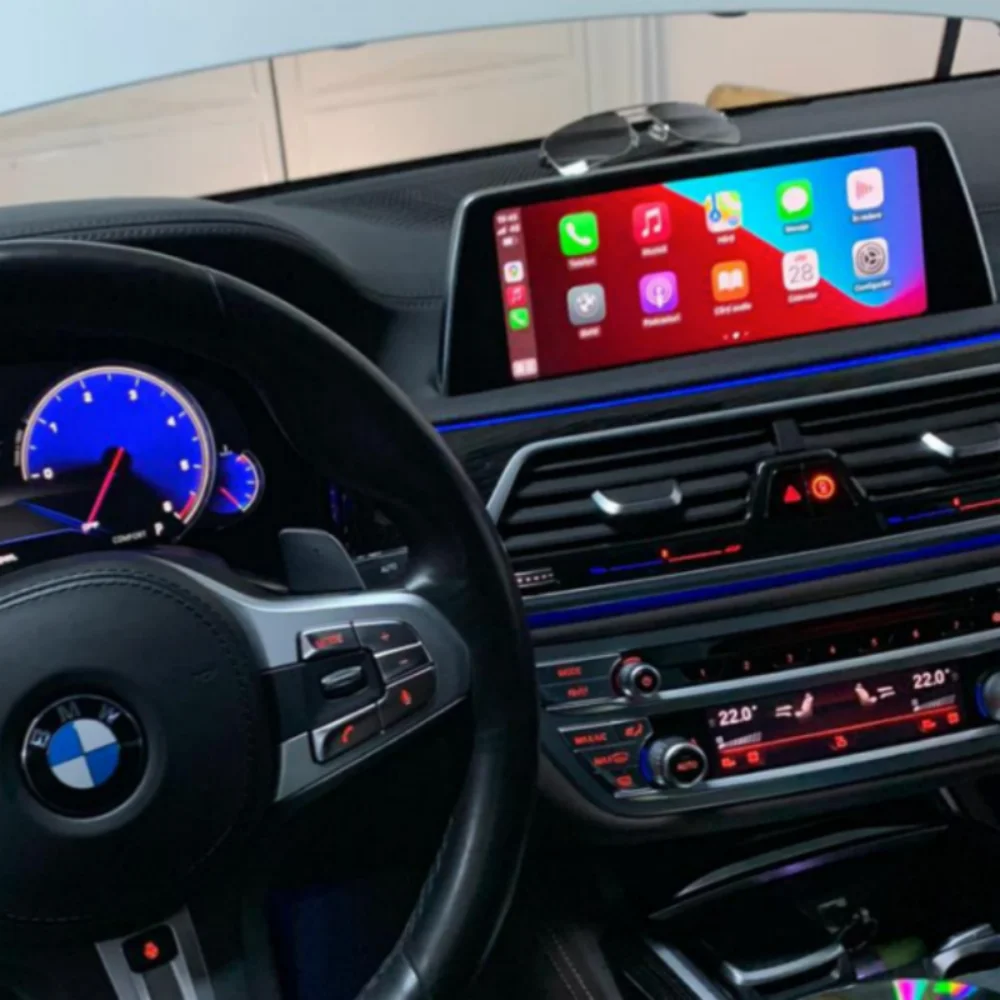 Carplay inalámbrico Android Auto para BMW NBT System 3 4 5 6 7 Series X1 X3 X4 X5 X6 2012-2016, compatible con GPS/navigación