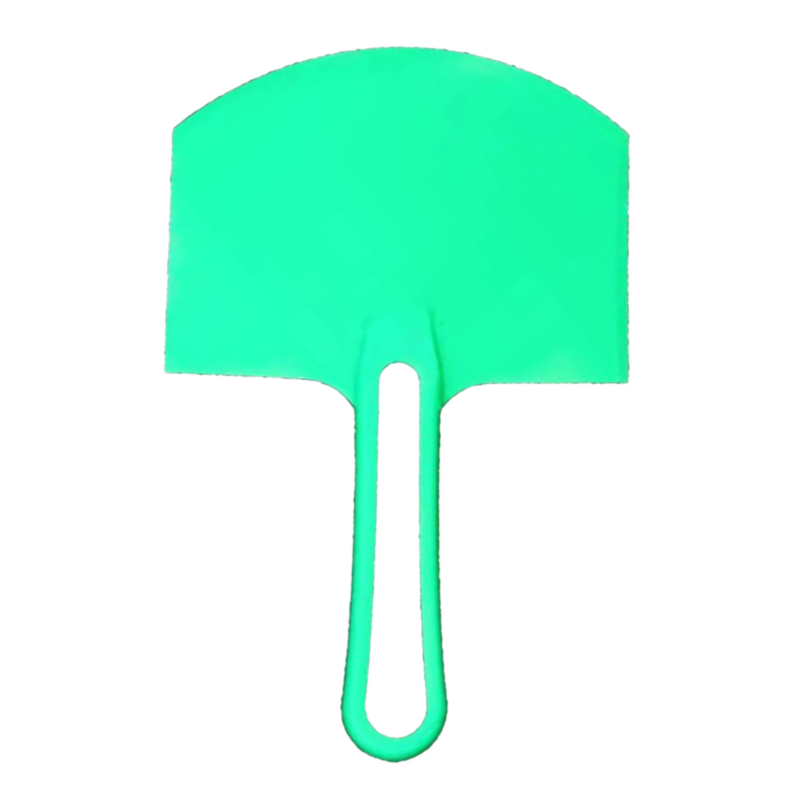 Cuchillo de masilla de plástico curvo, herramienta de raspador de pintura Flexible para calcomanías, papel tapiz, parches de paneles de yeso, piezas