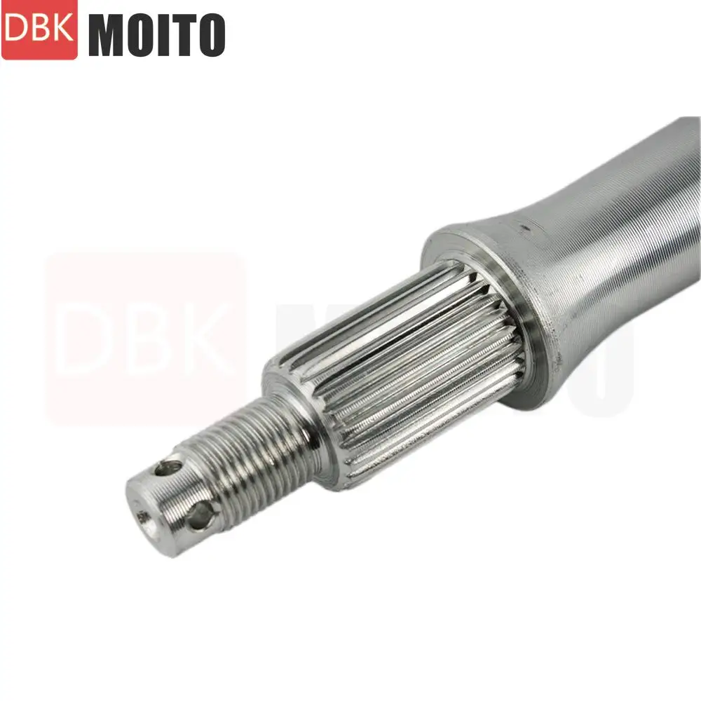 Motorcycle Rear Axle Carrier For Raptor 700 2006-2018 Raptor 700R 2009-2018 Shaft Rear Straight Axle Rear Wheel Hub Axle Axis