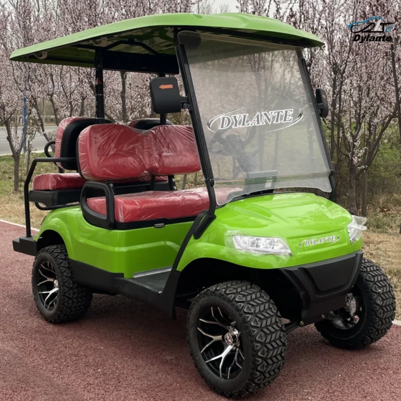 

High-Performance 72V Electric 6-Seater Golf Cart All-Terrain Lifted Design with Maximum Durability for Off-Road Capability