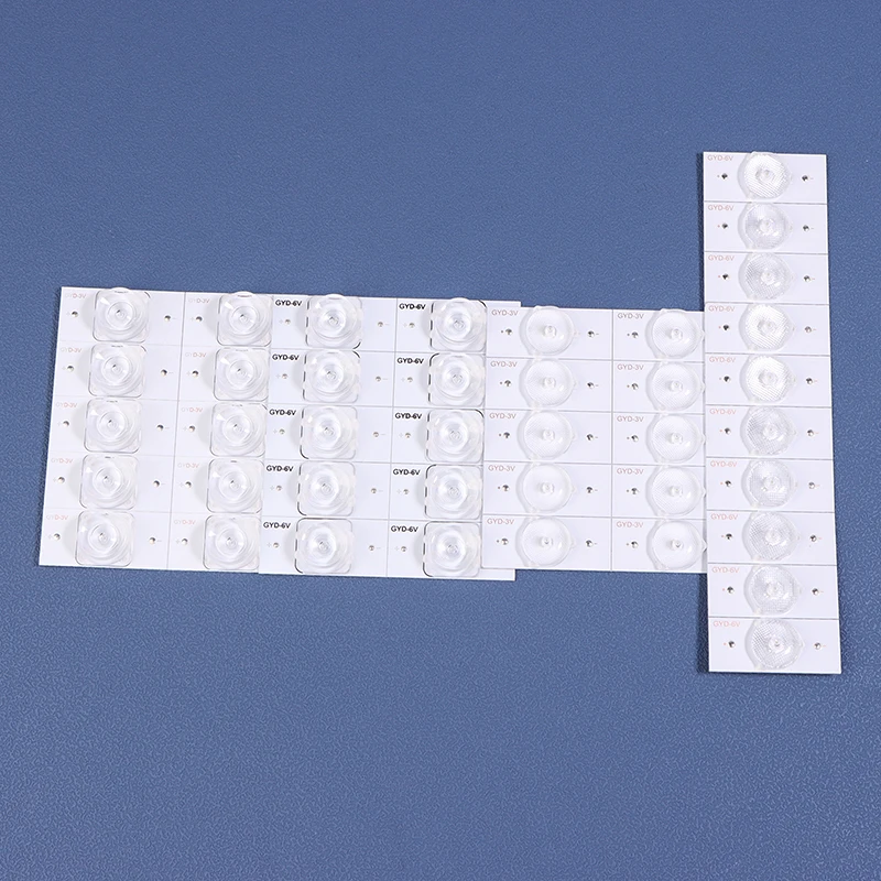 10Pcs LED Beads 3V 6V LCD TV Led Bead SMD Light Bead Universal Aluminum Cutting TV Backlight Strips For 32-65 Inch LED TV Repair