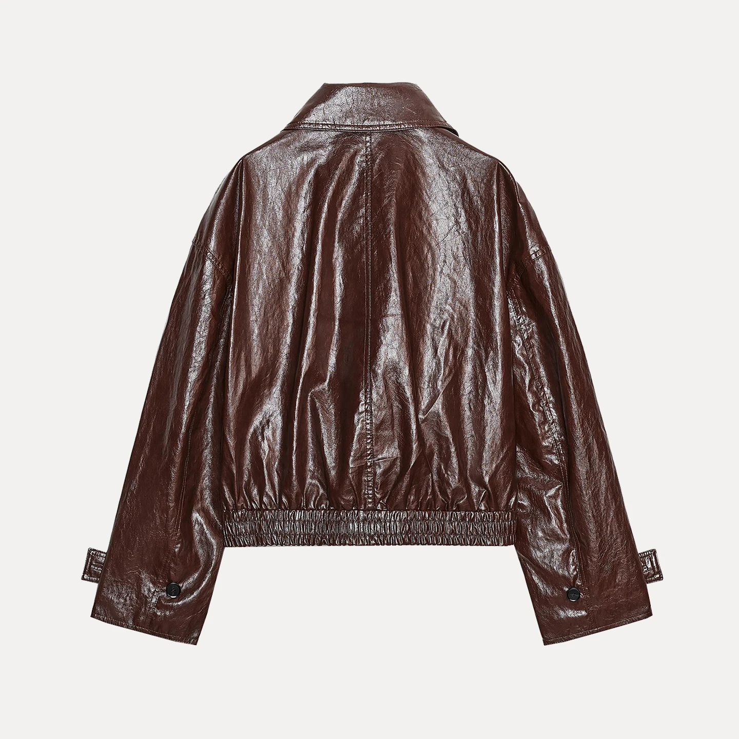 Ele iny Outerwear Women's Faion Personali Autumn New Arrival Z Commute Sle kets Loose Fit Long Sve o...