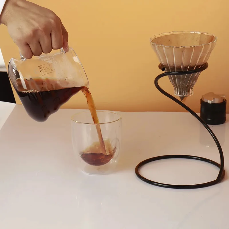 Pour Over Coffee Rack Coffee Maker Drip Filter Cup Rack Stand Brewer Holder Hand Drip Bracket Pour Over Dripper Maker Drip.
