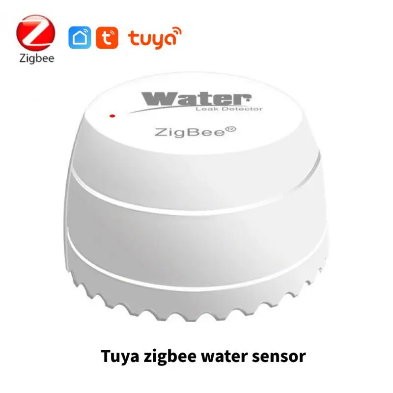 Tuya Zigbee Smart Water Leakage Detector Sensor Smart Home Water Flood Sensor With Zigbee Gateway Support Tuya Smart Life APP